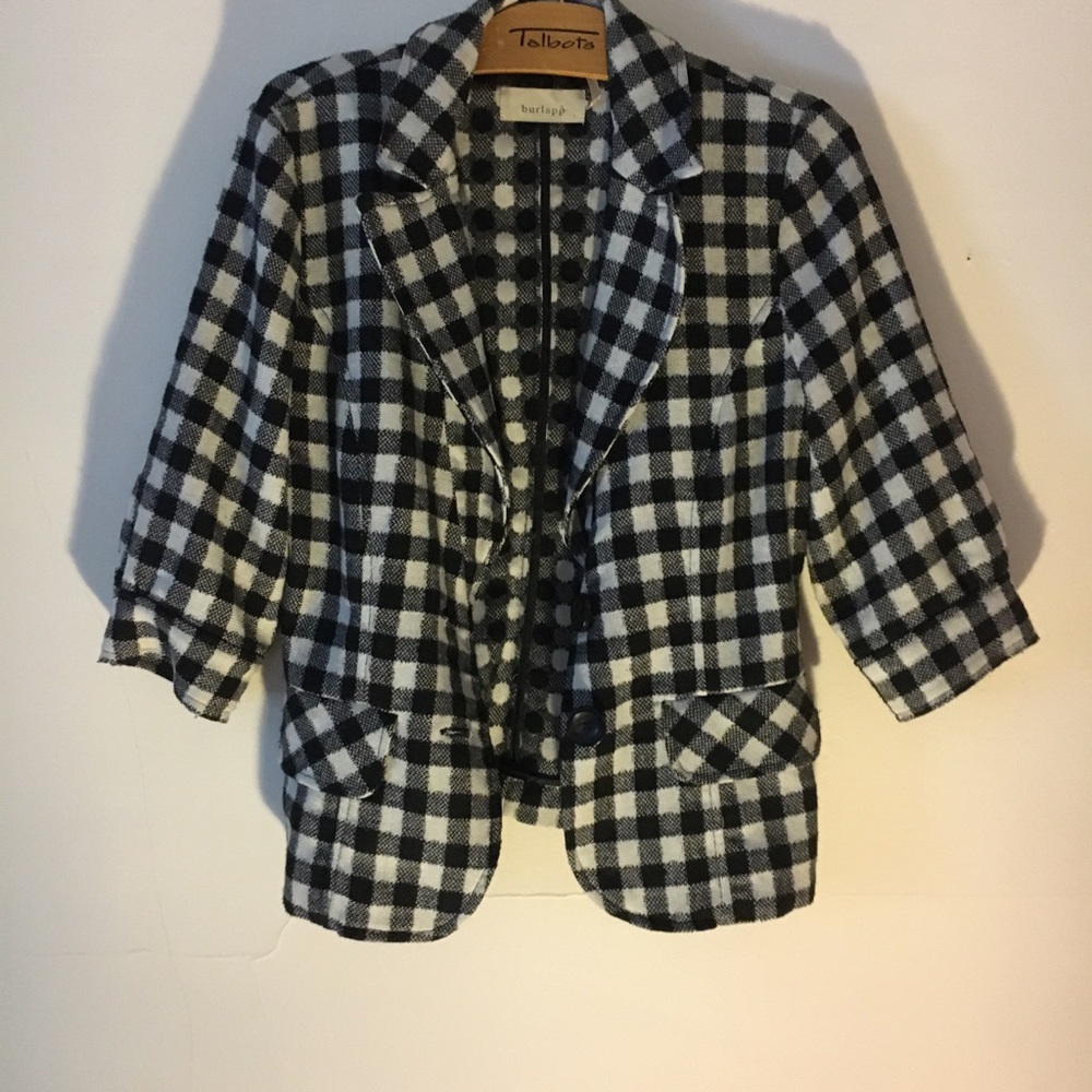 Gingham jacket